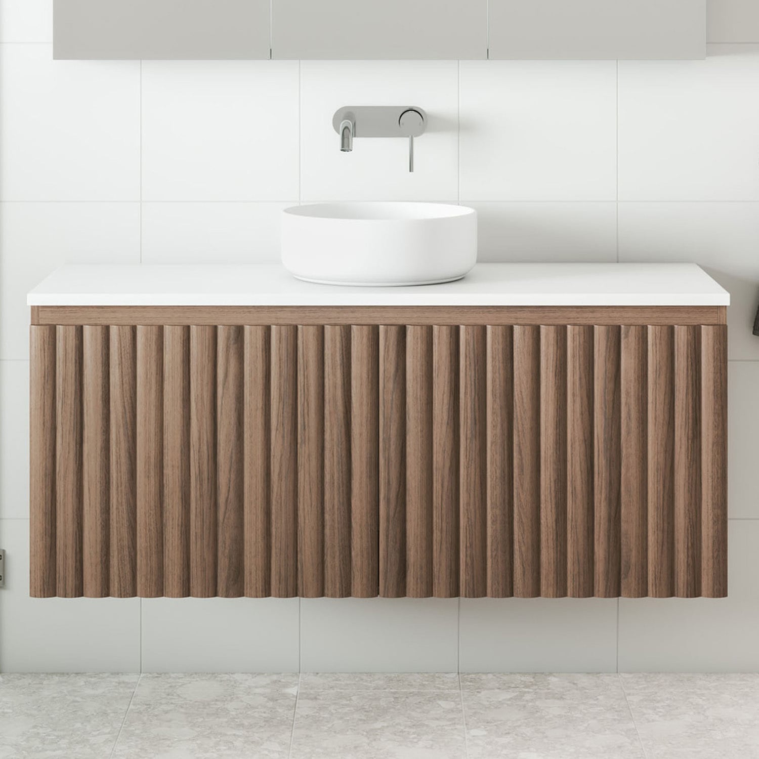 Rhea 1200mm Fluted Wall Hung Vanity