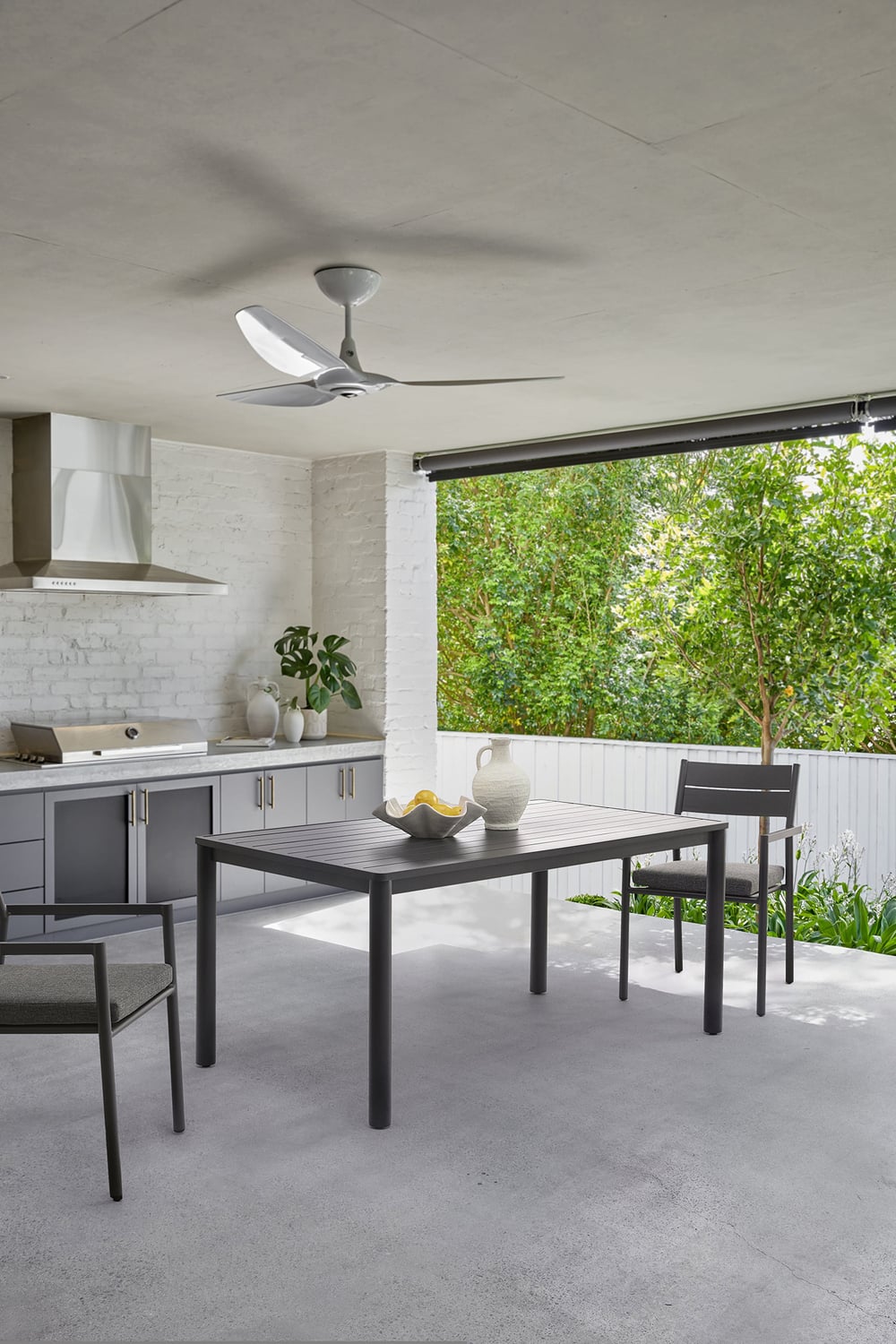 6 Seater Kamari Aluminium Outdoor Dining Table