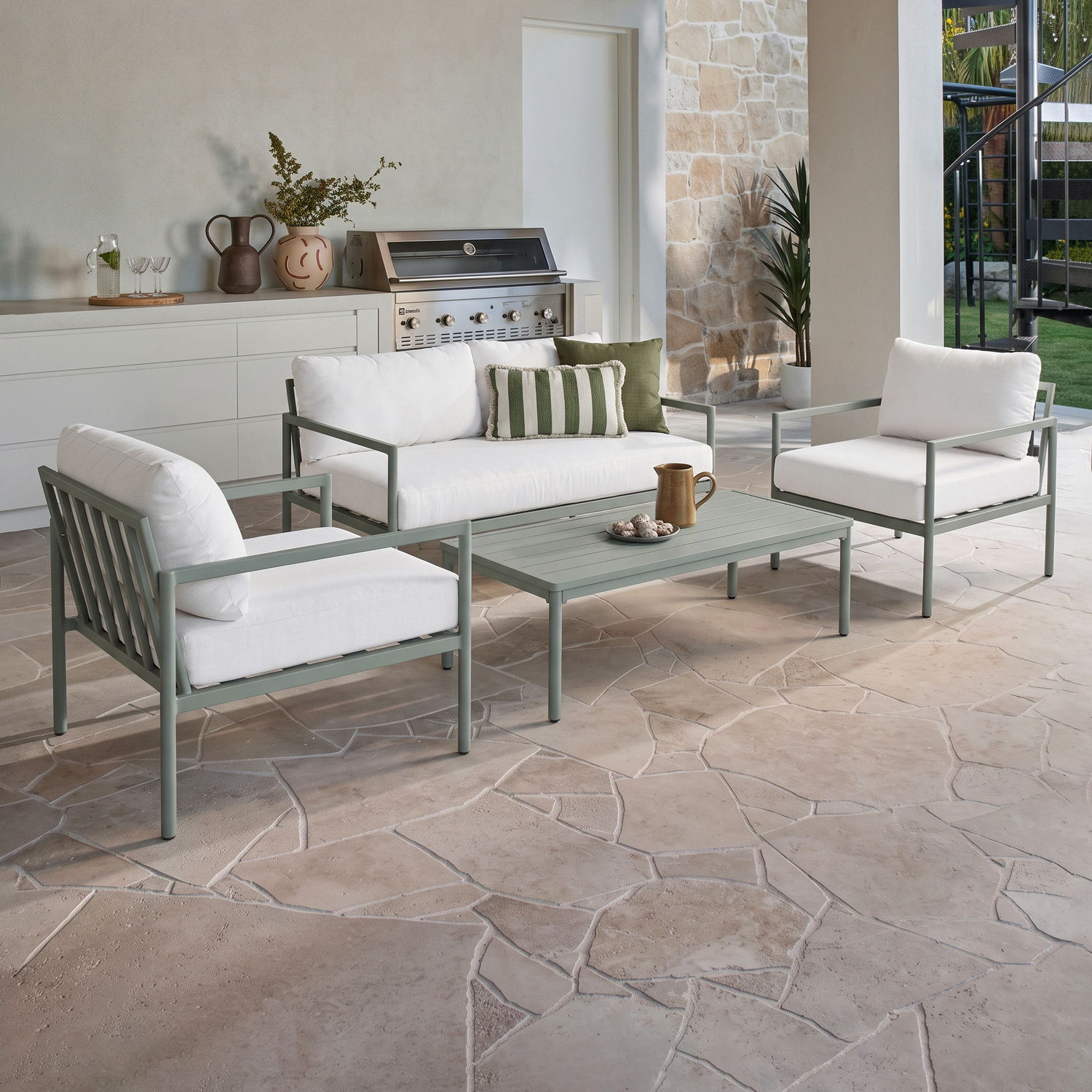 4 Seater Kamari Outdoor Lounge Set