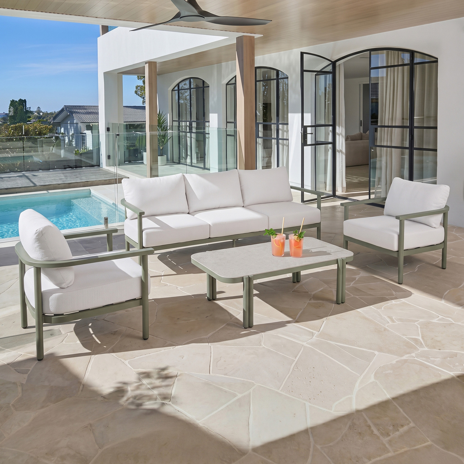 5 Seater Stax Outdoor Lounge Set