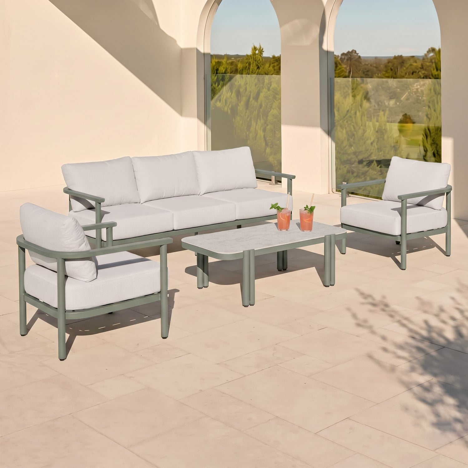 5 Seater Stax Outdoor Lounge Set