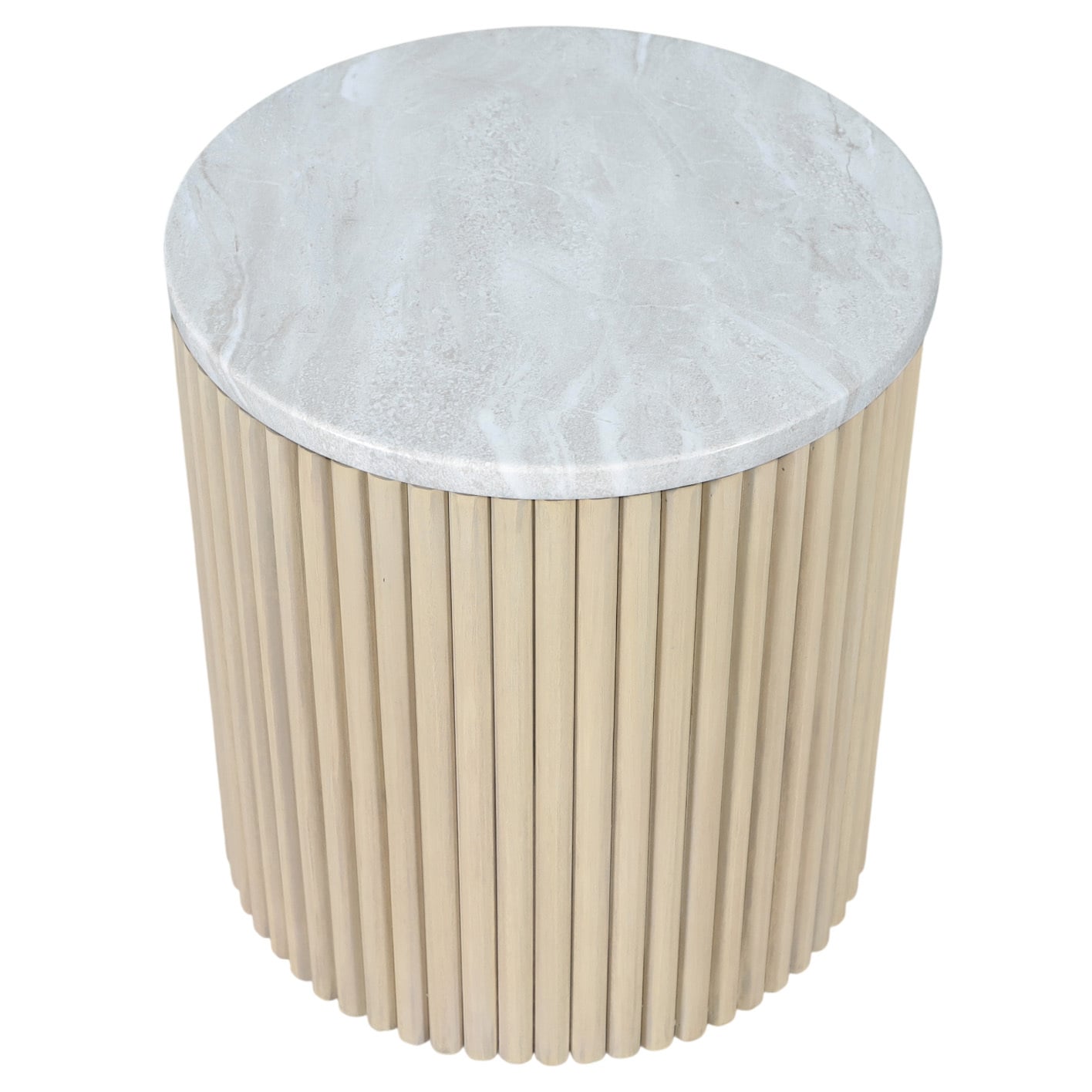 Como Eucalyptus Wood Outdoor Coffee Table & Side Table Set
