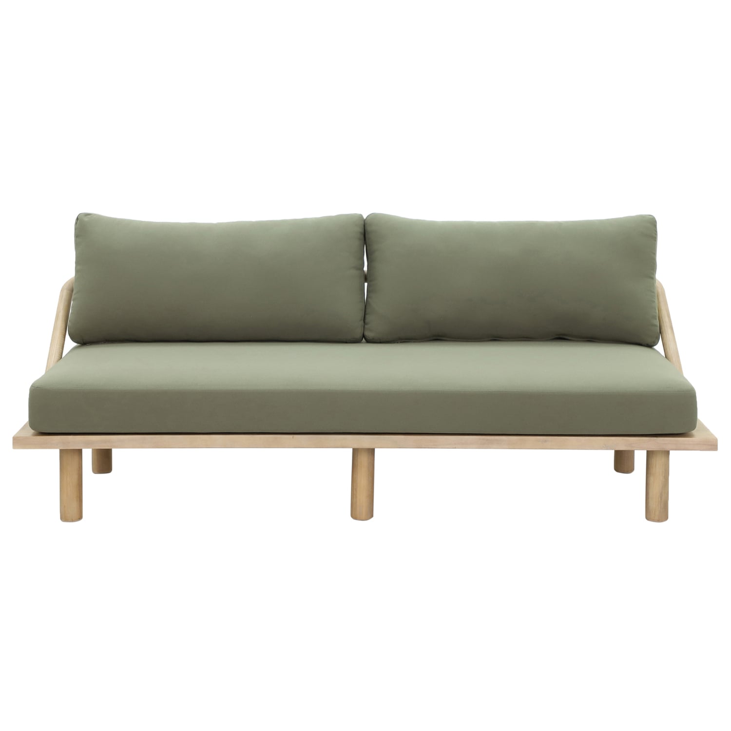 Bilgola Acacia Wood Outdoor Daybed & Lounge Chair Set