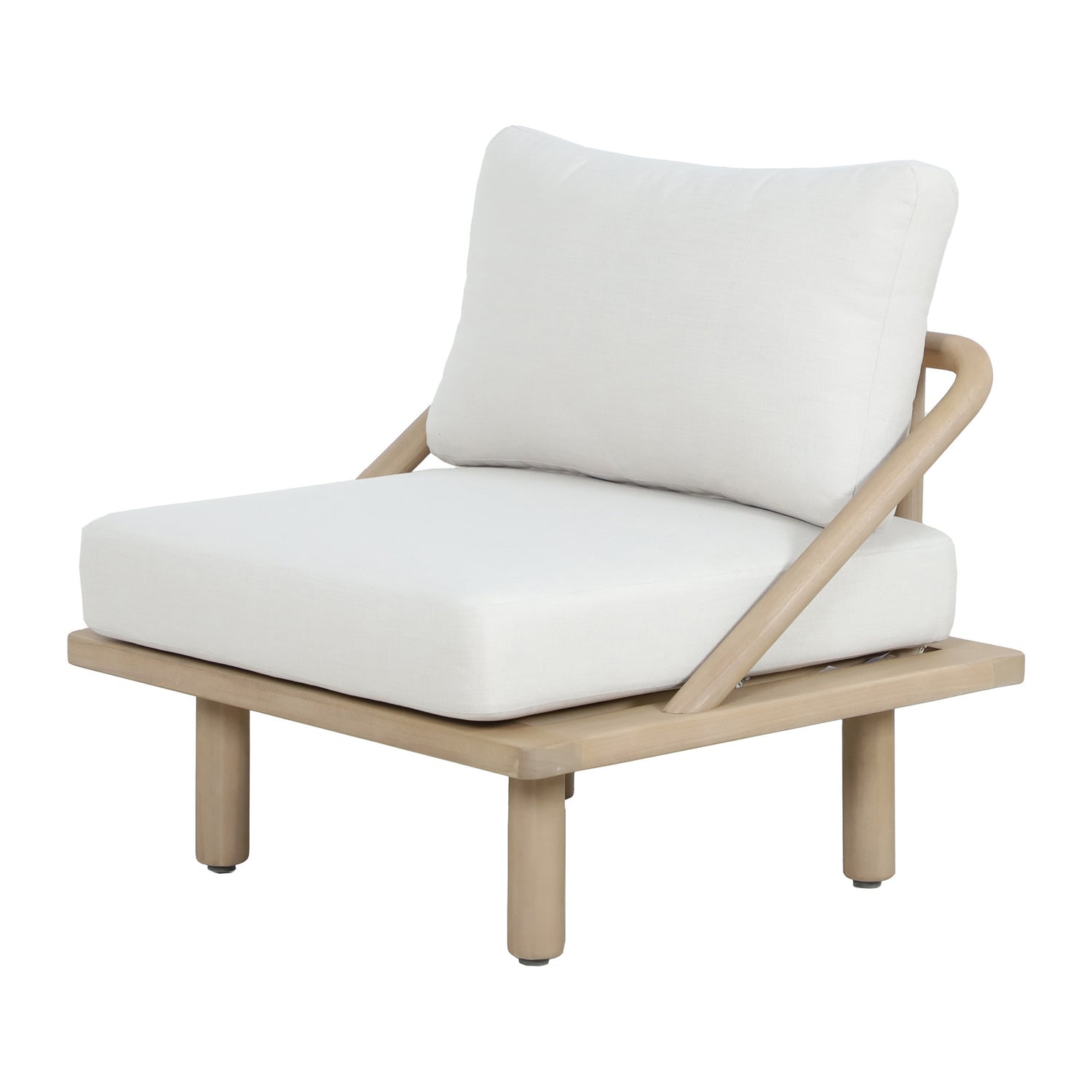 Bilgola Acacia Wood Outdoor Daybed & Lounge Chair Set