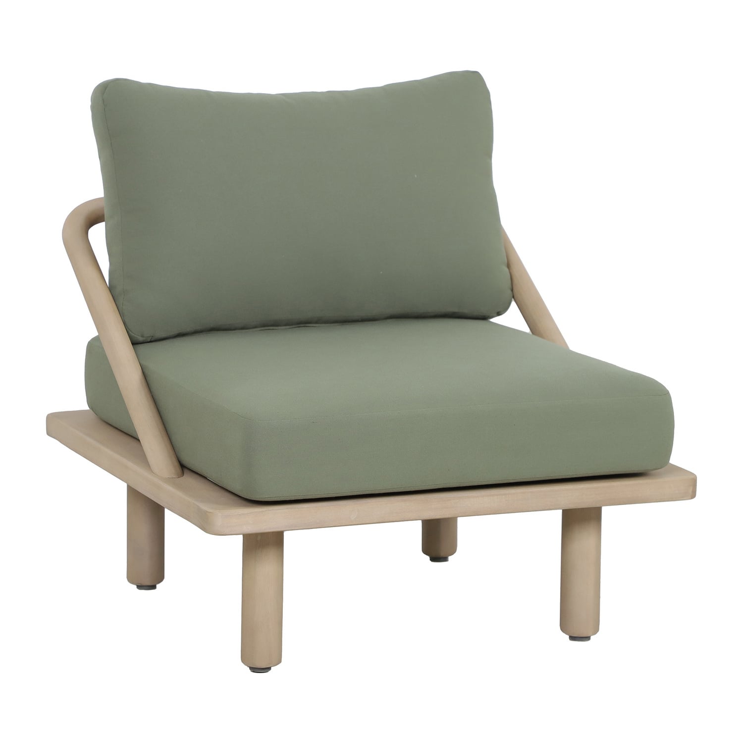 Bilgola Acacia Wood Outdoor Daybed & Lounge Chair Set