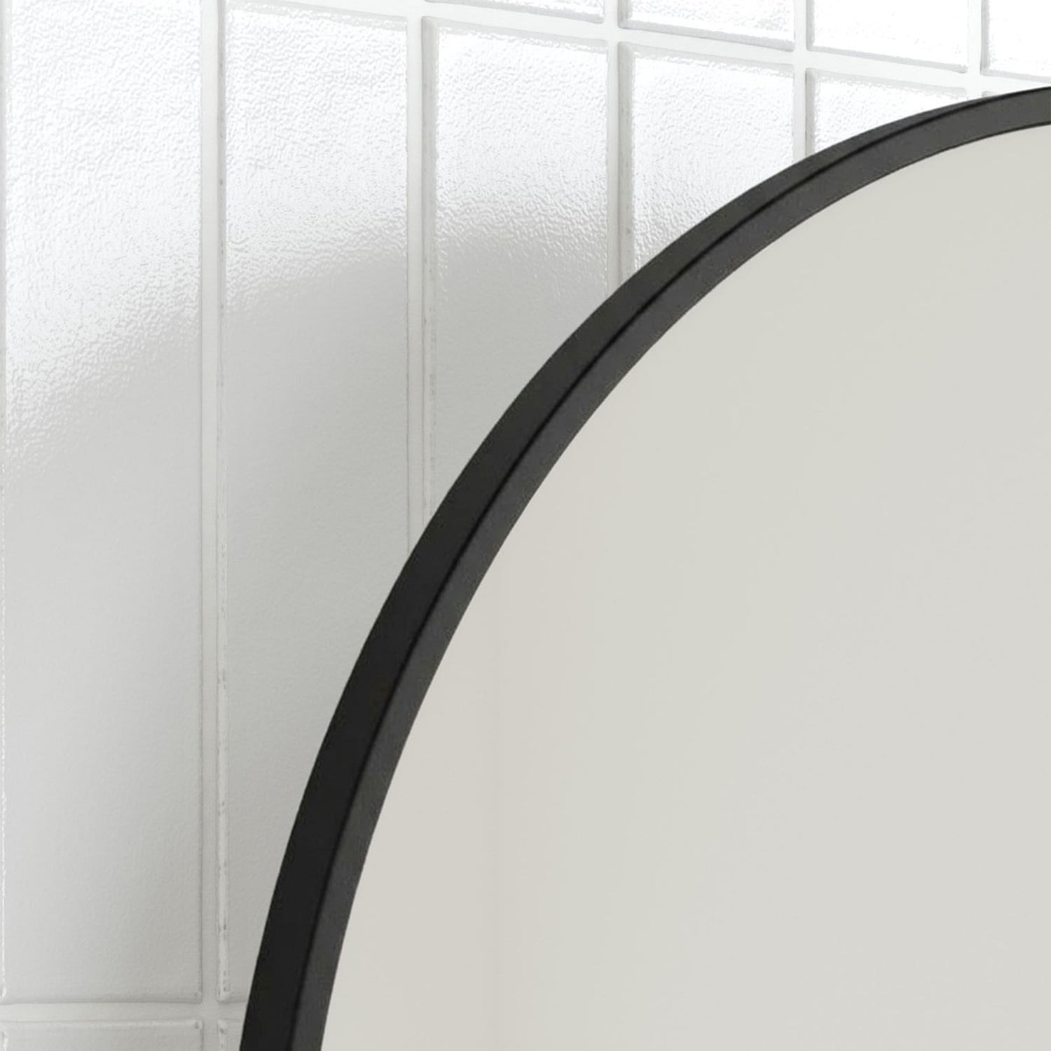 Liberty 600mm Arch Mirrored Shaving Cabinet with Shelves