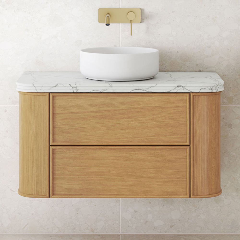 Modena 900mm Wall Hung Single Vanity