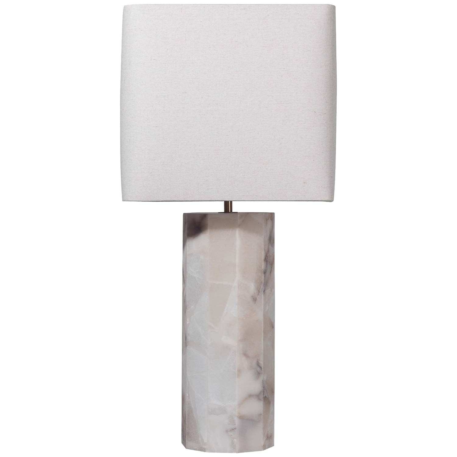 Petra White Alabaster Table Lamp