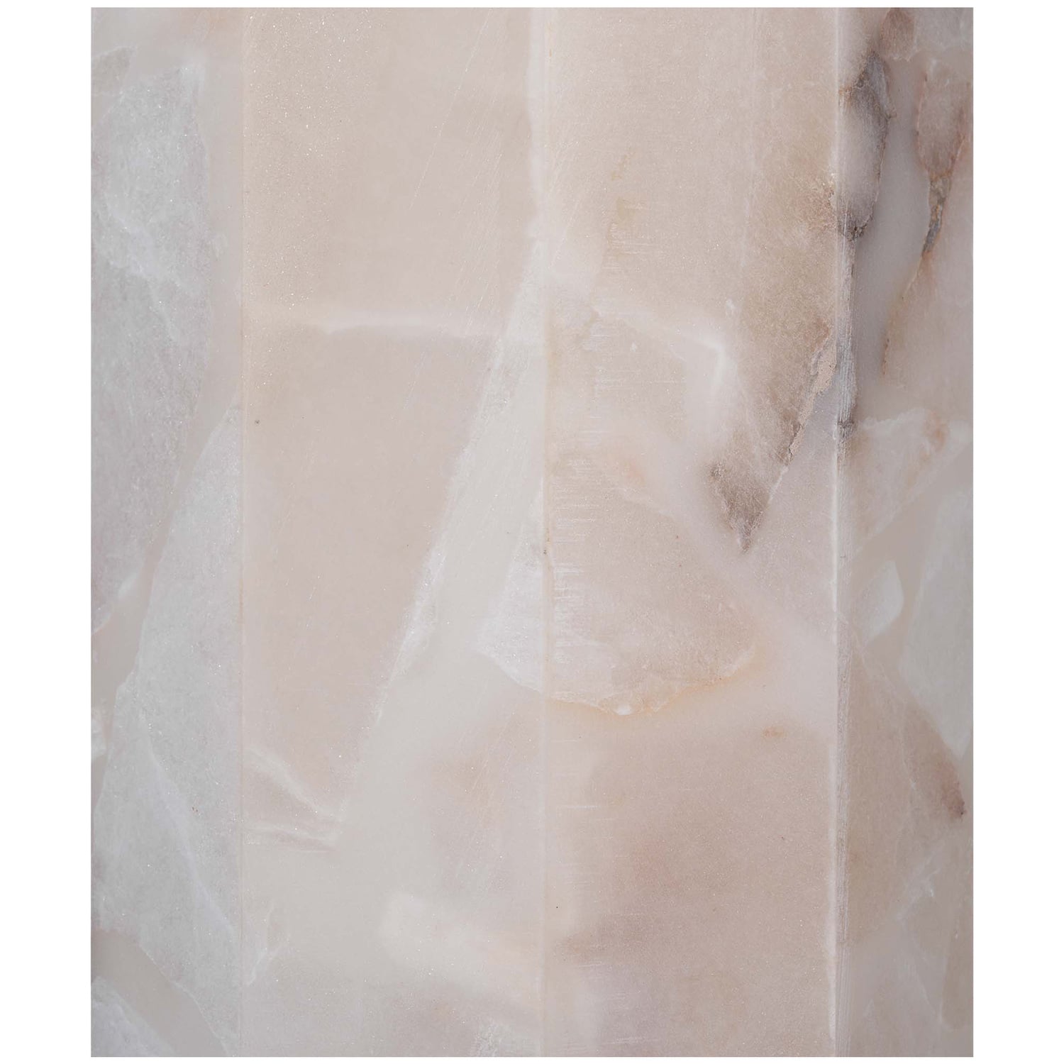 Petra White Alabaster Table Lamp