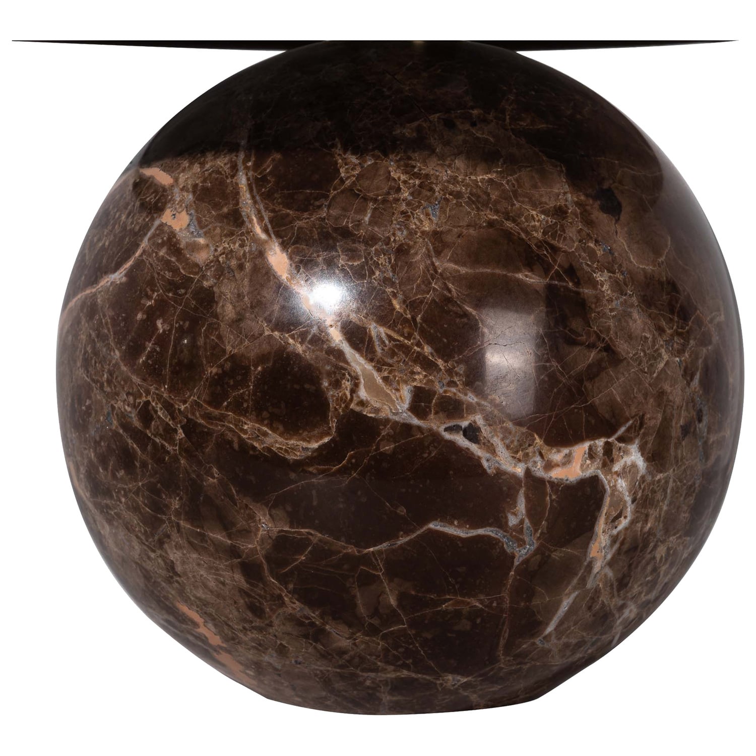 Riva Chocolate Marble Table Lamp