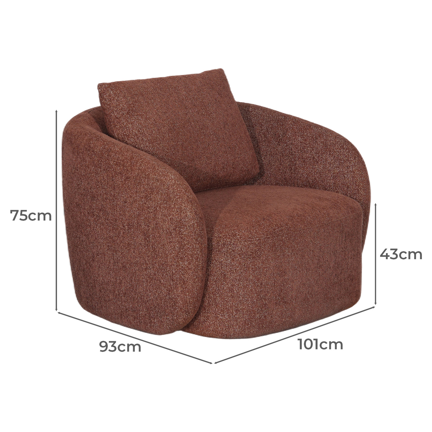 Mallow Swivel Armchair