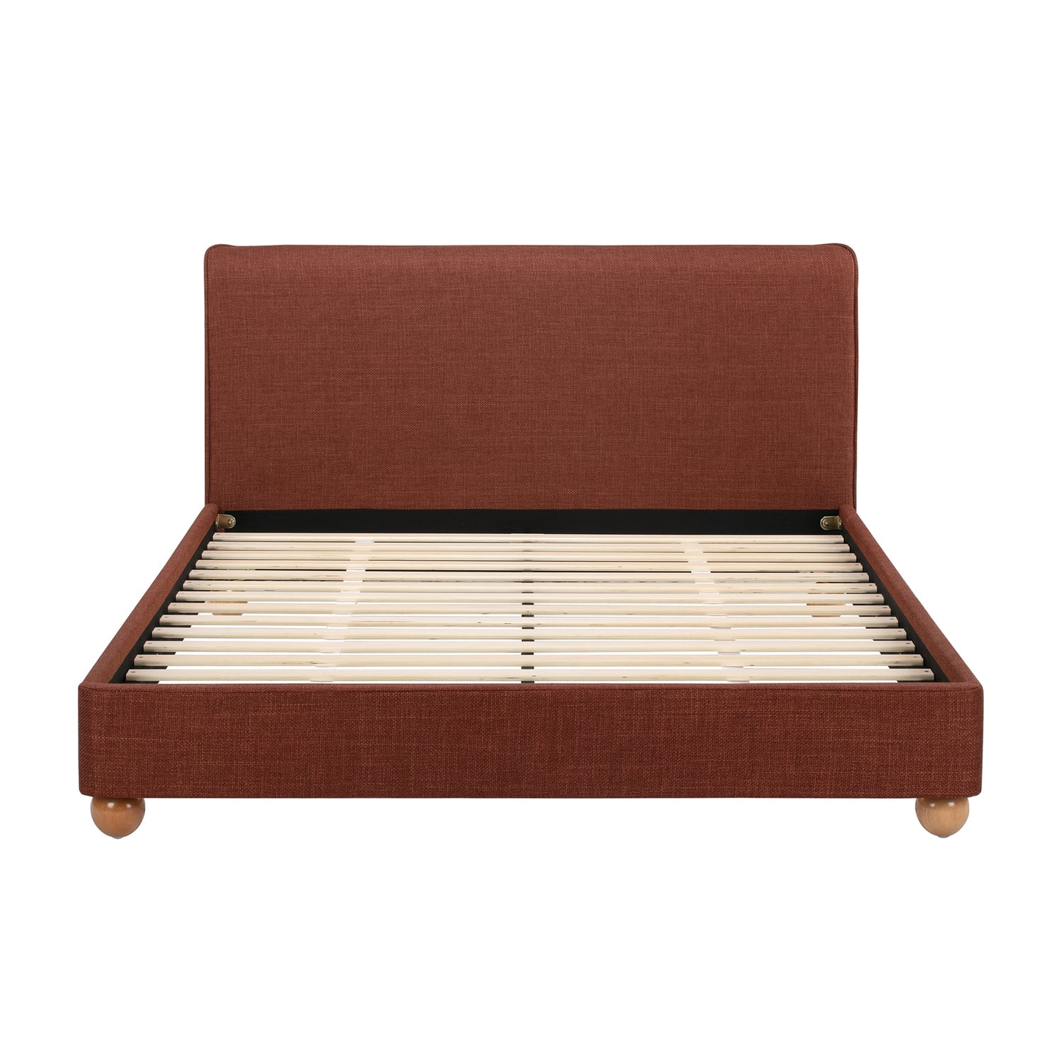 Bonnie Upholstered Ball Foot Bed
