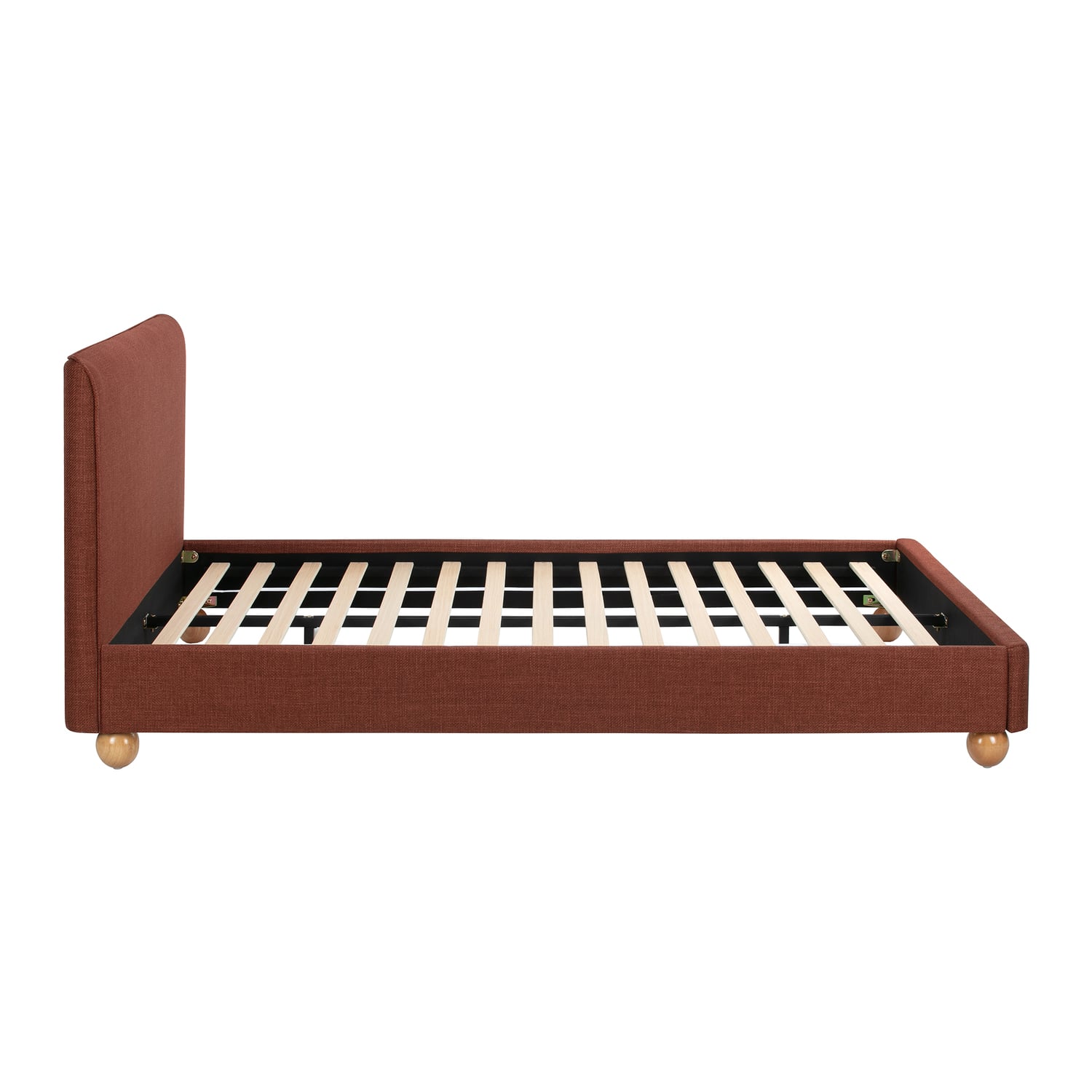 Bonnie Upholstered Ball Foot Bed