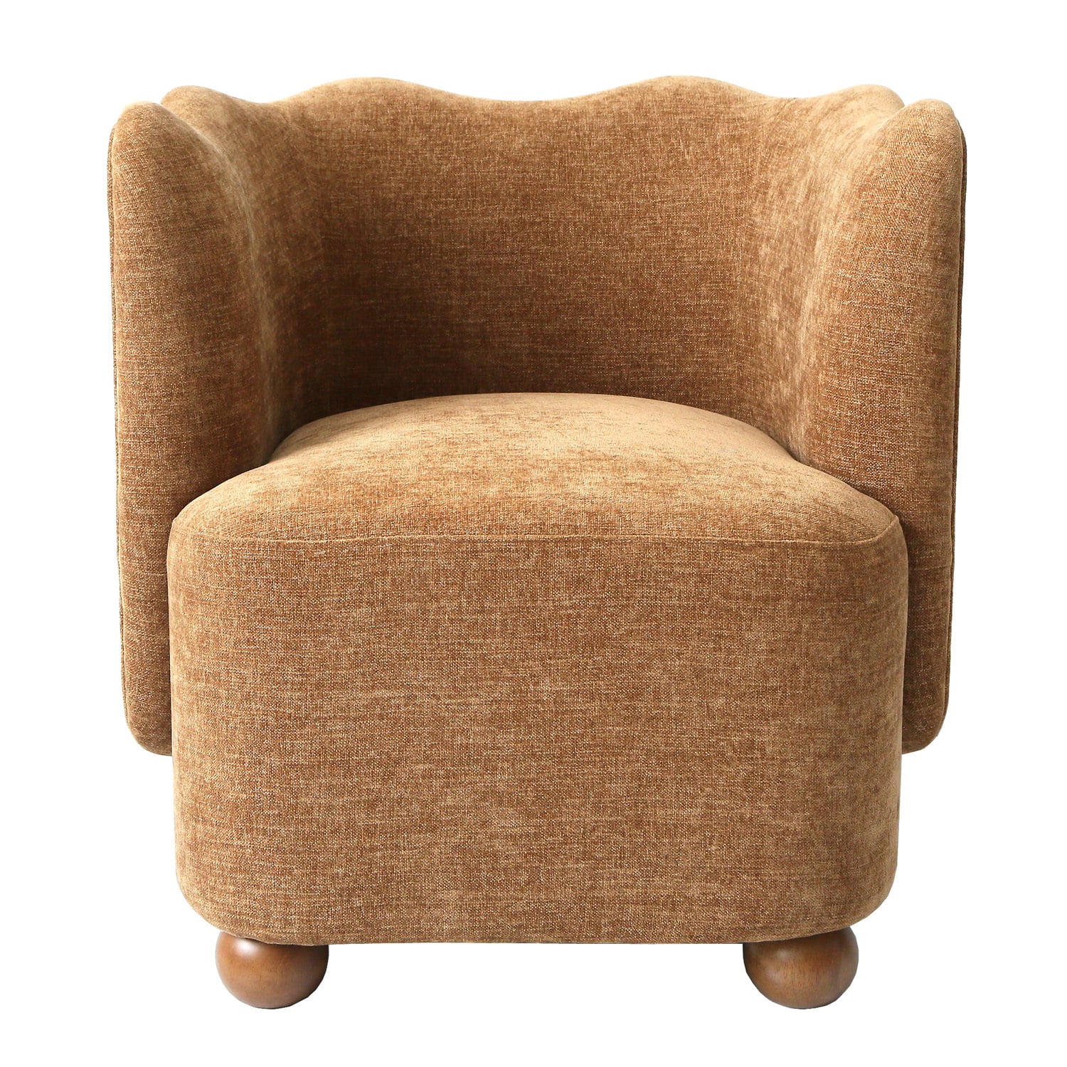 Saylor Wavy Upholstered Armchair