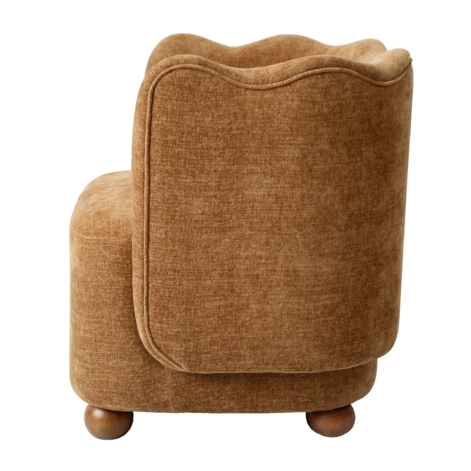 Saylor Wavy Upholstered Armchair