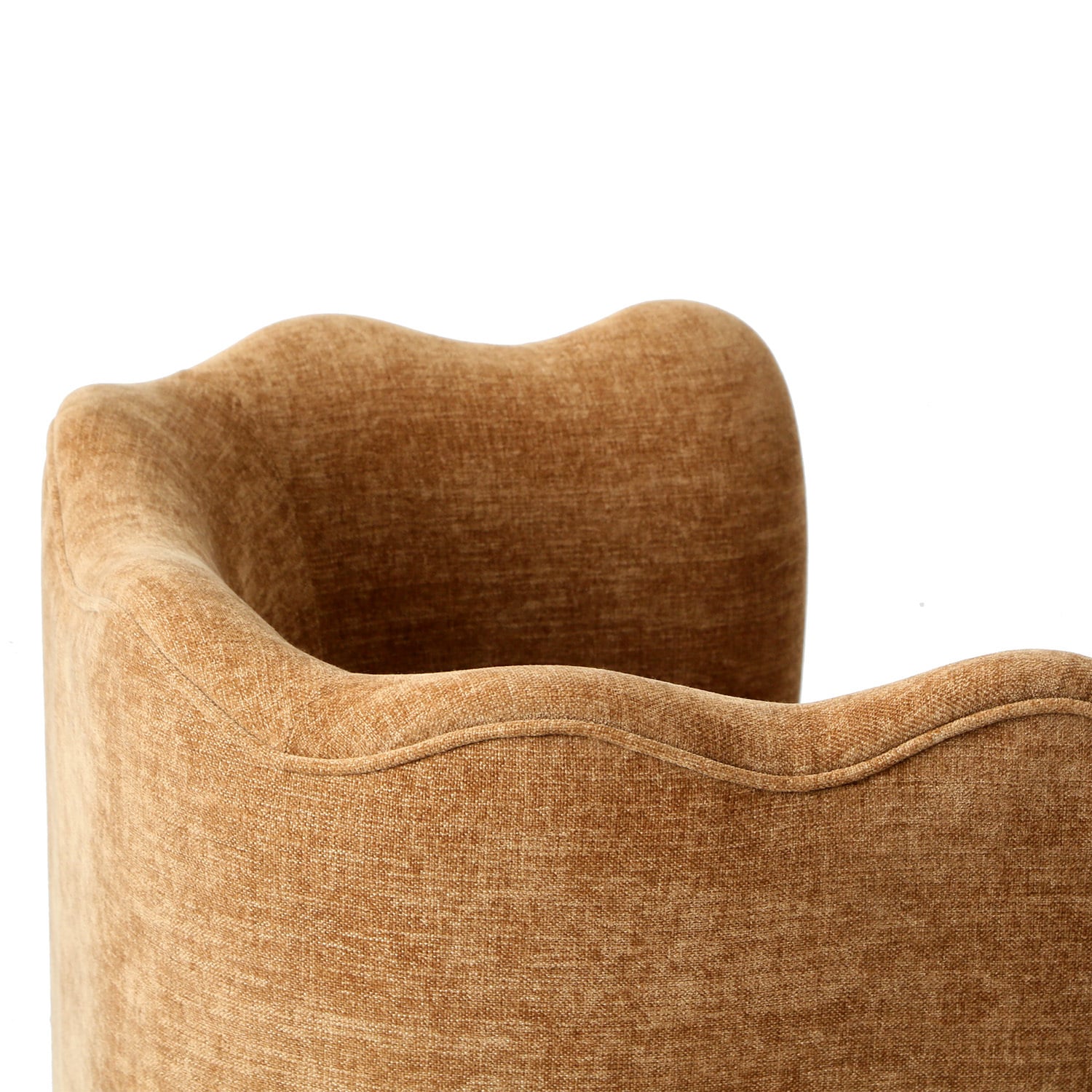 Saylor Wavy Upholstered Armchair