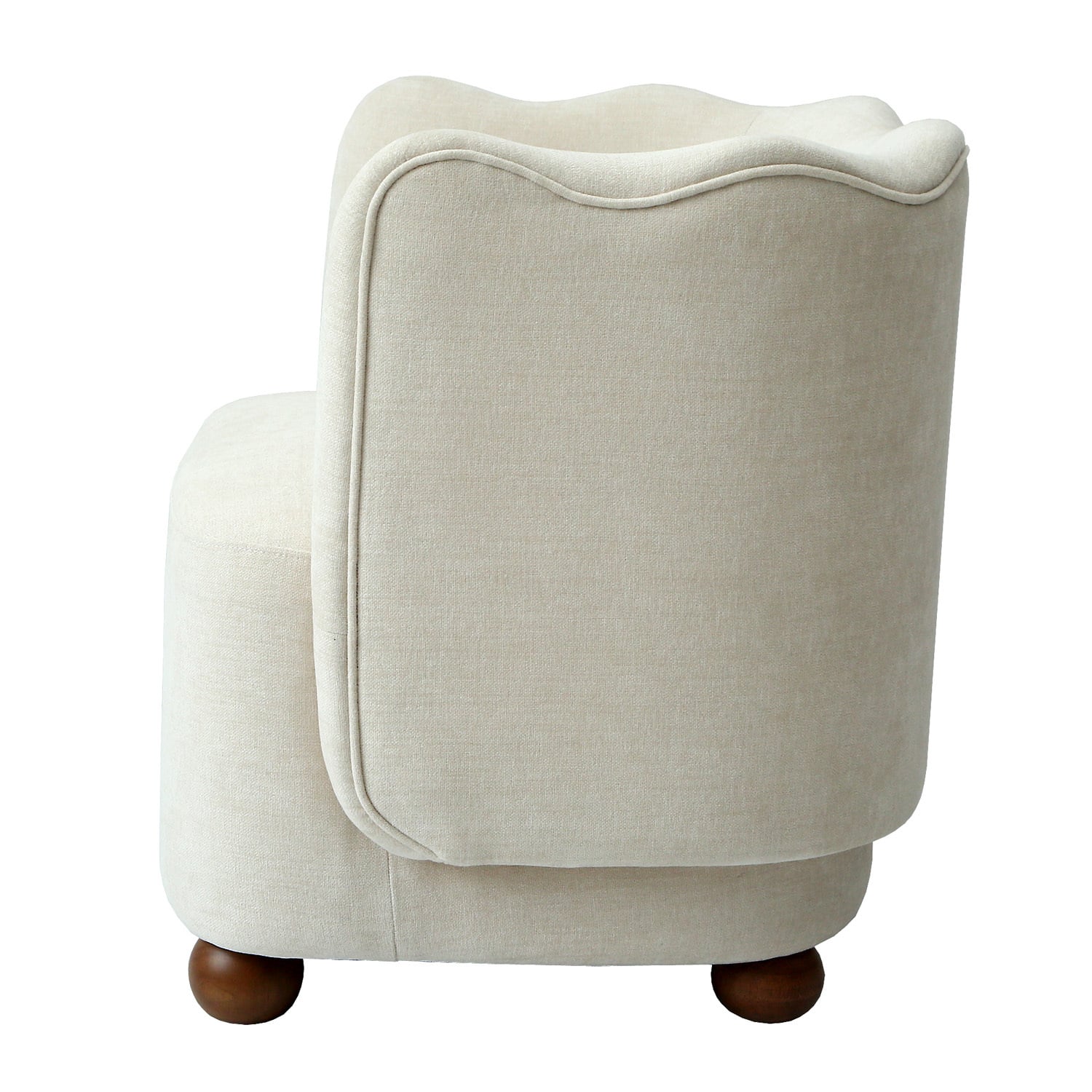 Saylor Wavy Upholstered Armchair