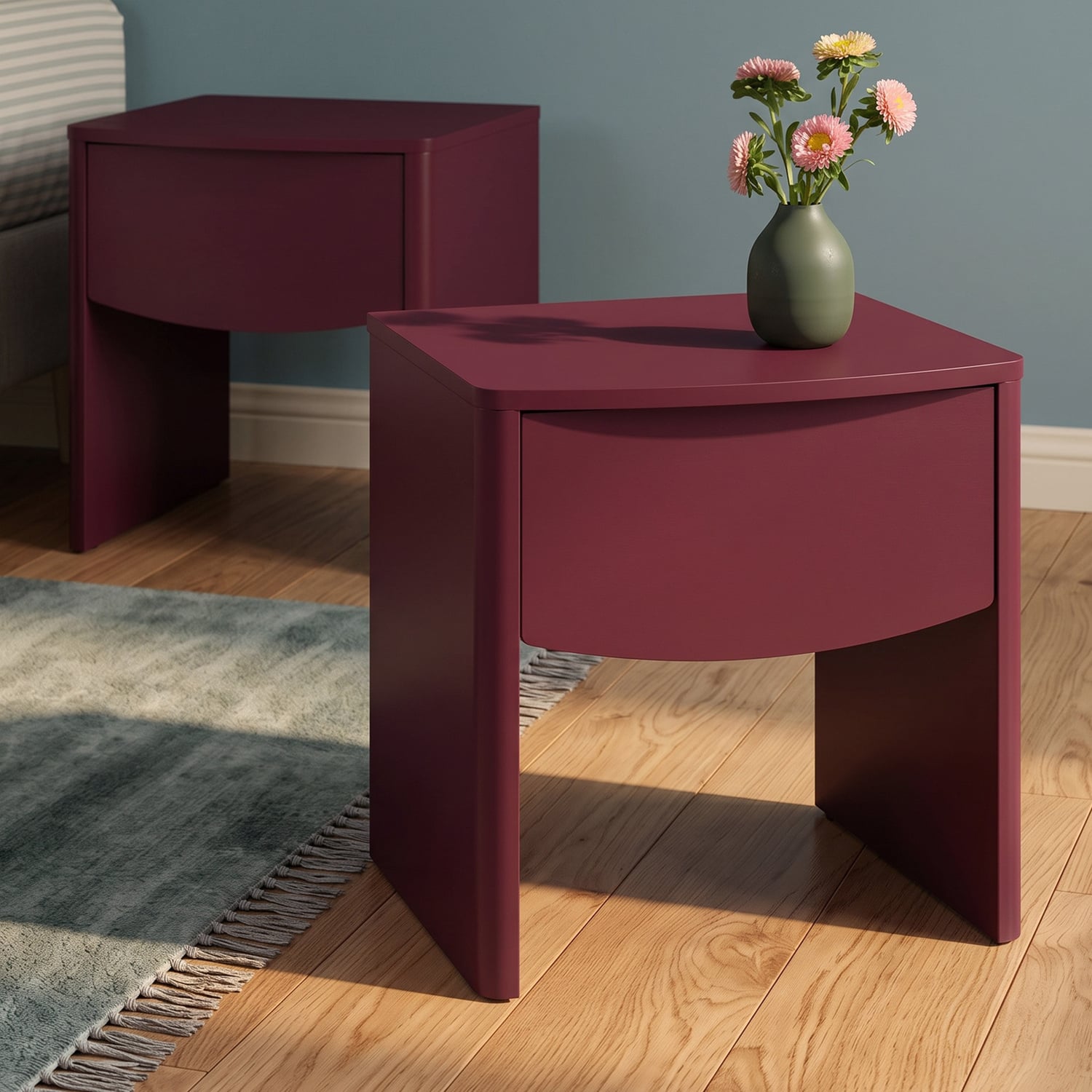 Kira 1 Drawer Bedside Table