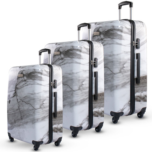 marble suitcase set