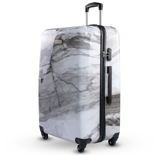 3 Piece Marble Hard Shell Luggage Set | Temple & Webster