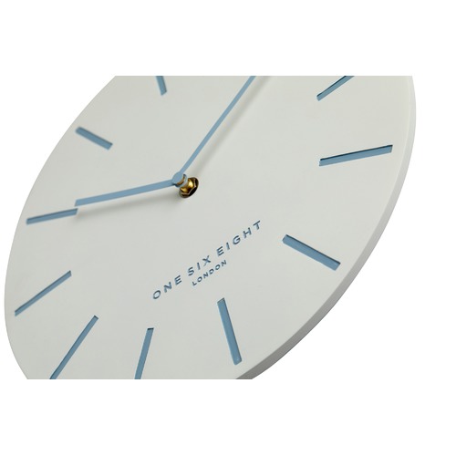 OneSixEightLondon 30cm Chloe Small Silent Wall Clock Temple & ster