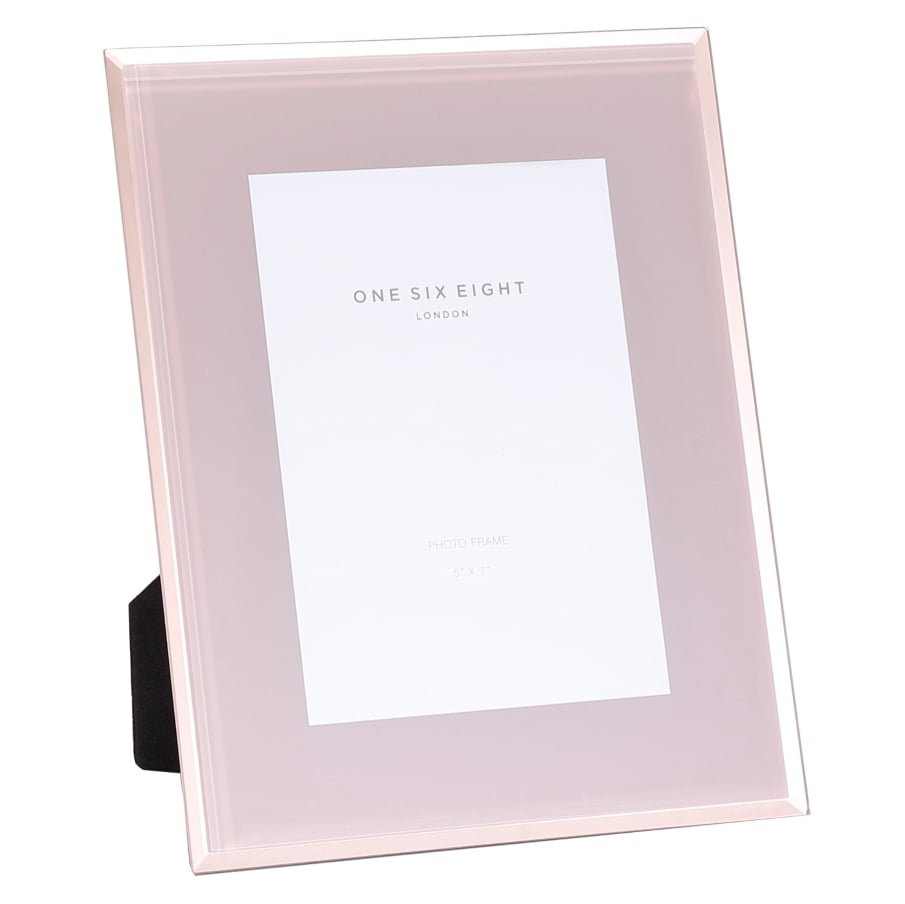 Dusty Rose Ashlynn Glass Photo Frame