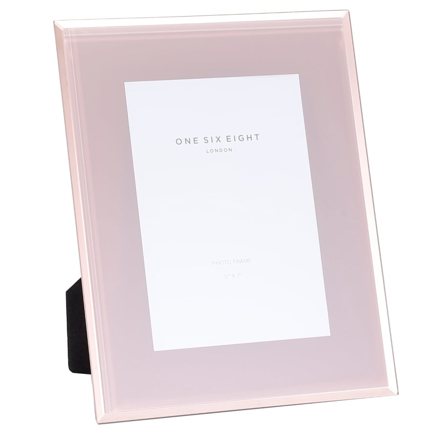 Dusty Rose Ashlynn Glass Photo Frame