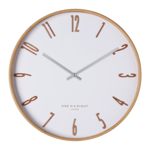 OneSixEightLondon Mason Silent Wall Clock | Temple & Webster