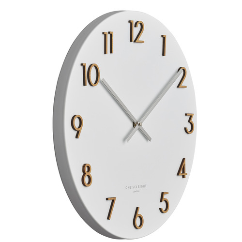 OneSixEightLondon 60cm Katelyn Metal Wall Clock | Temple & Webster