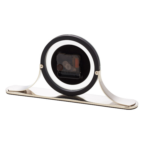 Hamptons Glass Mantel Clock