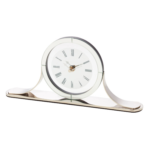 Hamptons Glass Mantel Clock