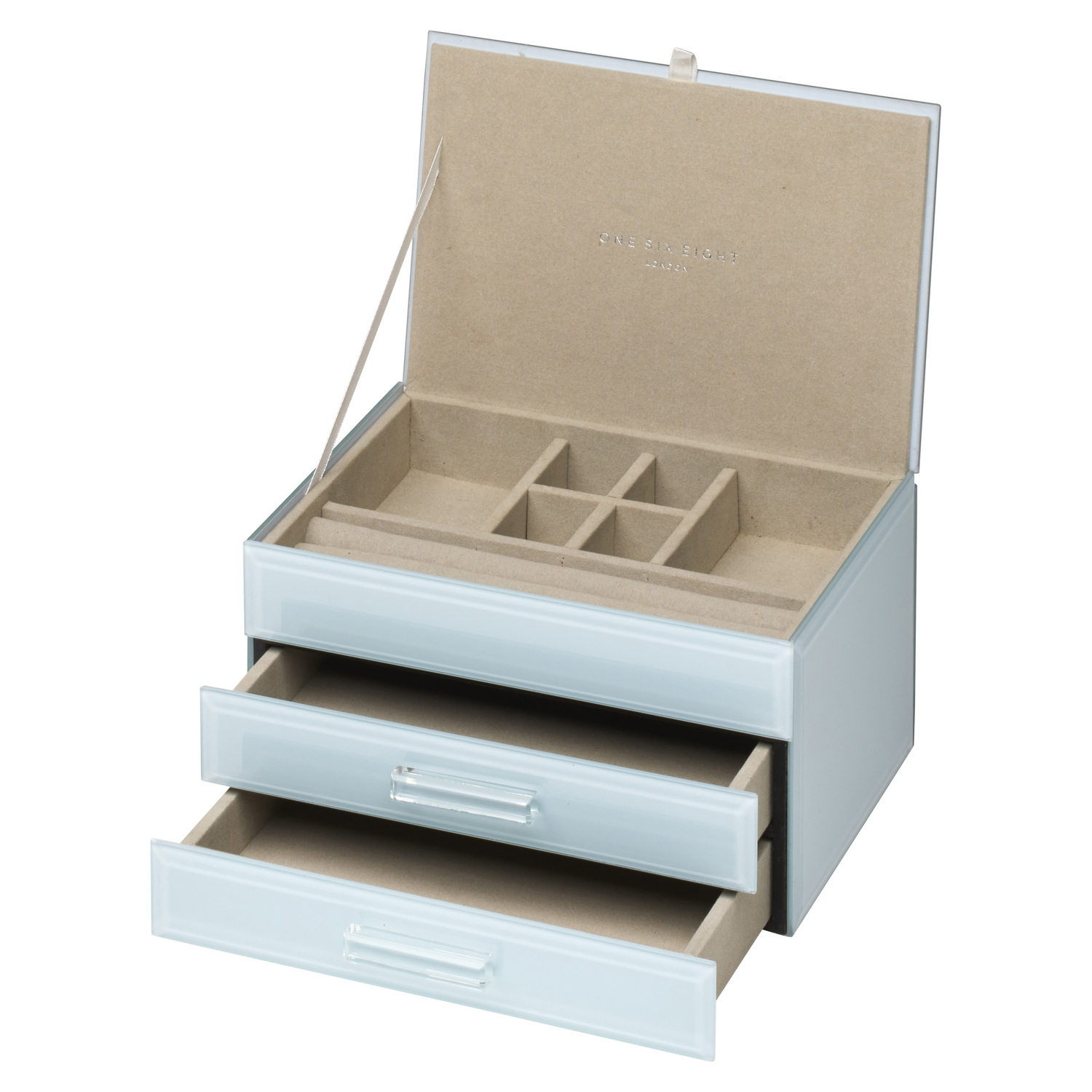 Blue Gabriella Jewellery Box