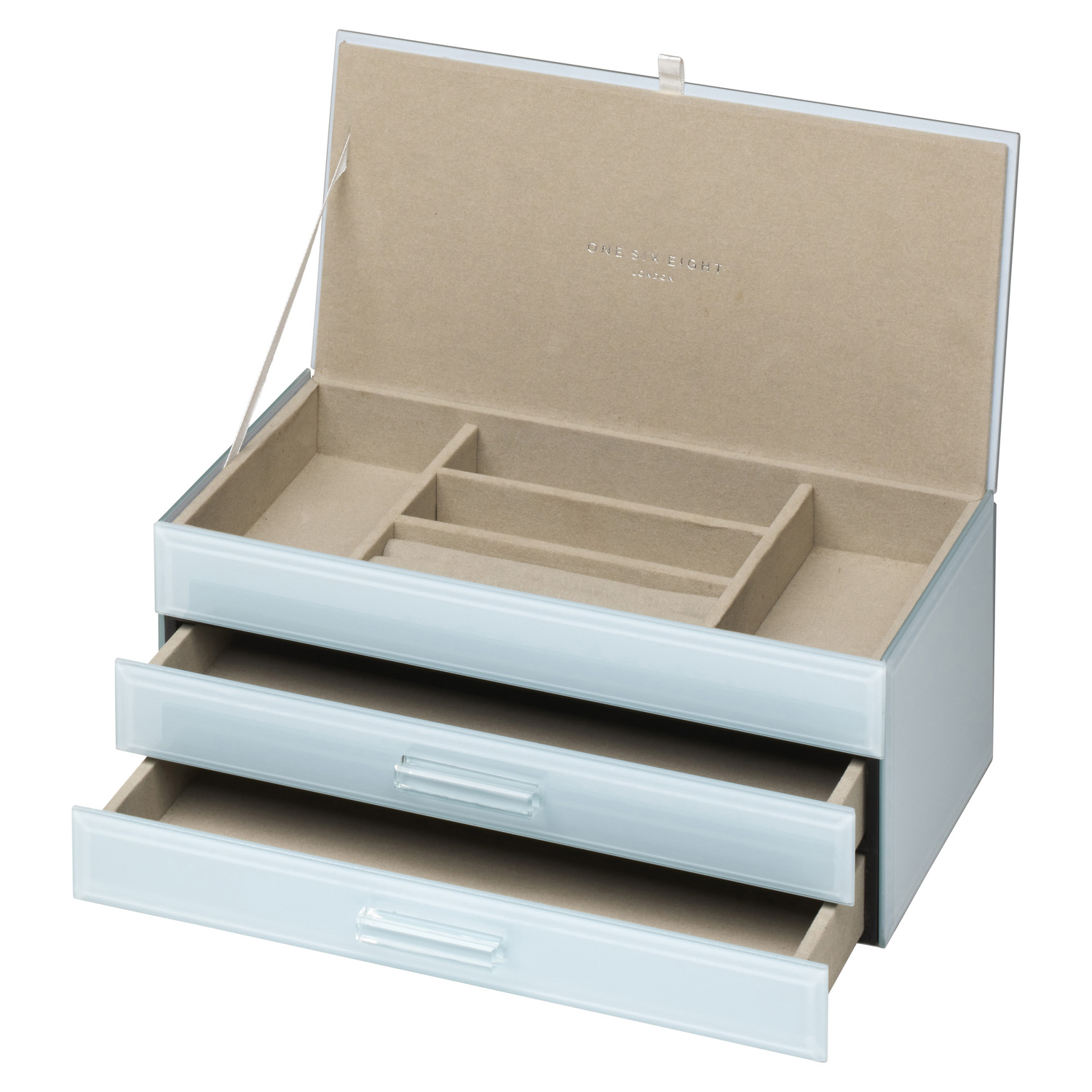 Blue Gabriella Jewellery Box