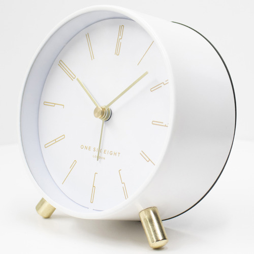 OneSixEightLondon Maya Silent Alarm Clock | Temple & Webster