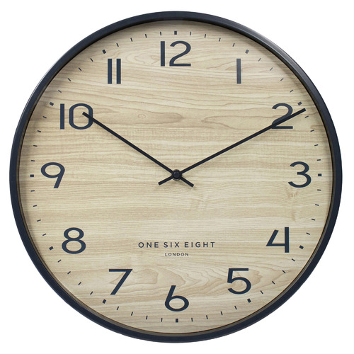 Taylor Aluminium Silent Wall Clock | Temple & Webster