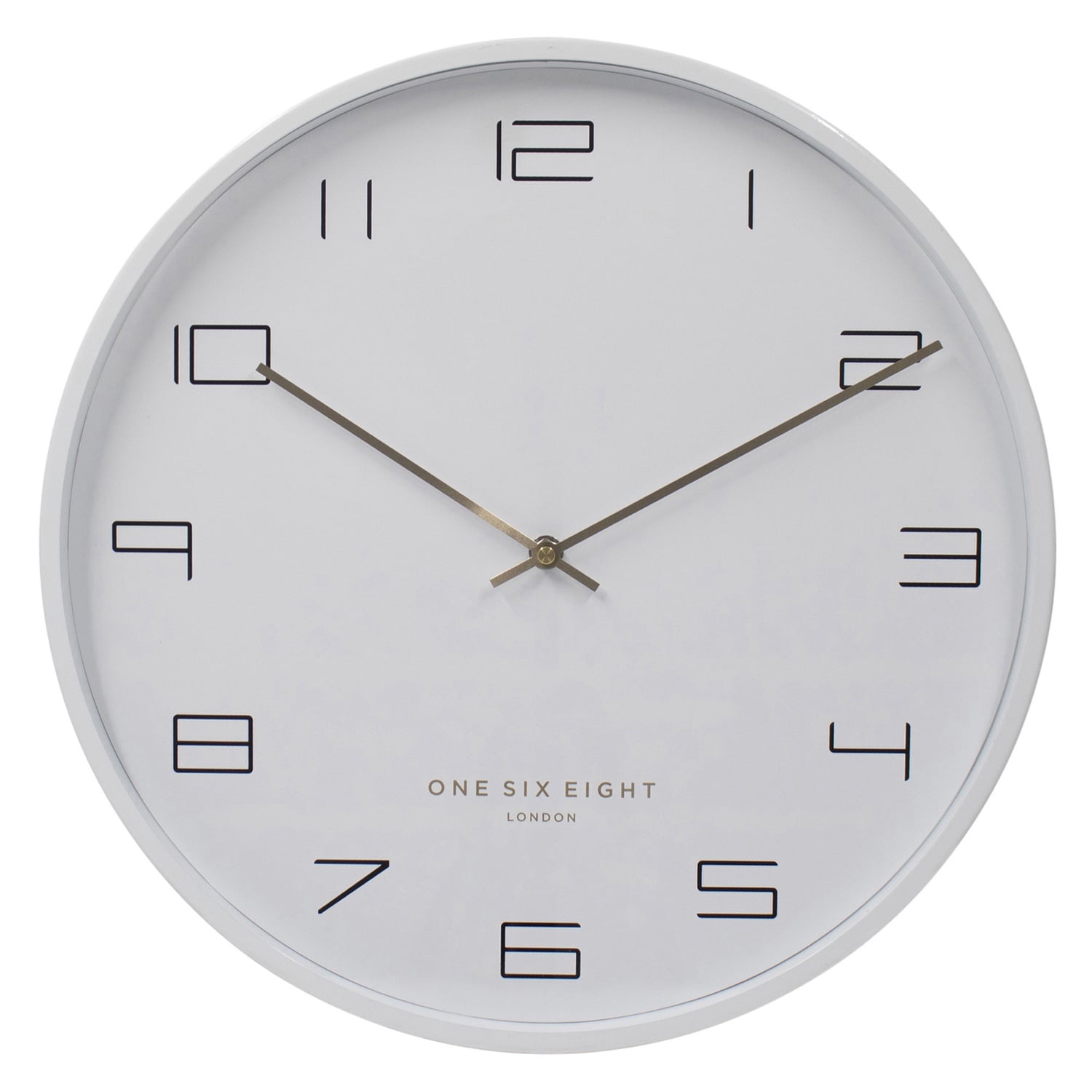Petrol Blue Pixie Aluminium Silent Wall Clock