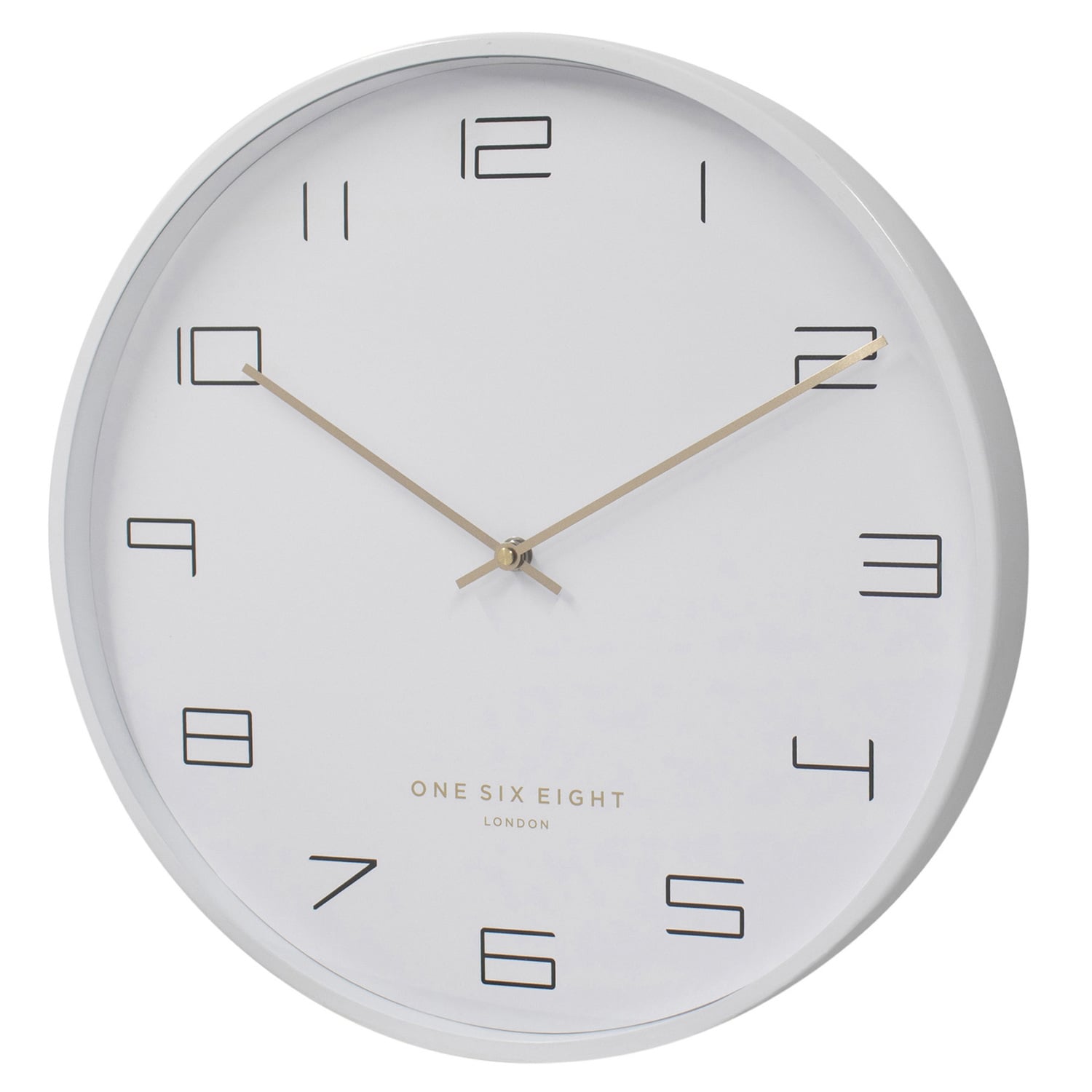 Petrol Blue Pixie Aluminium Silent Wall Clock
