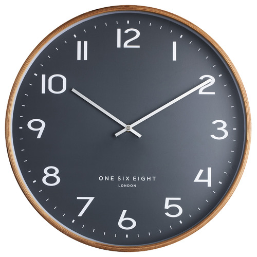 Grey Olivia Wall Clock