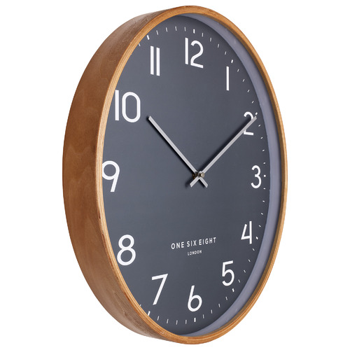 Grey Olivia Wall Clock