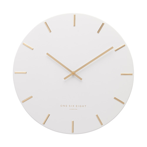 Charcoal Luca Silent Wall Clock