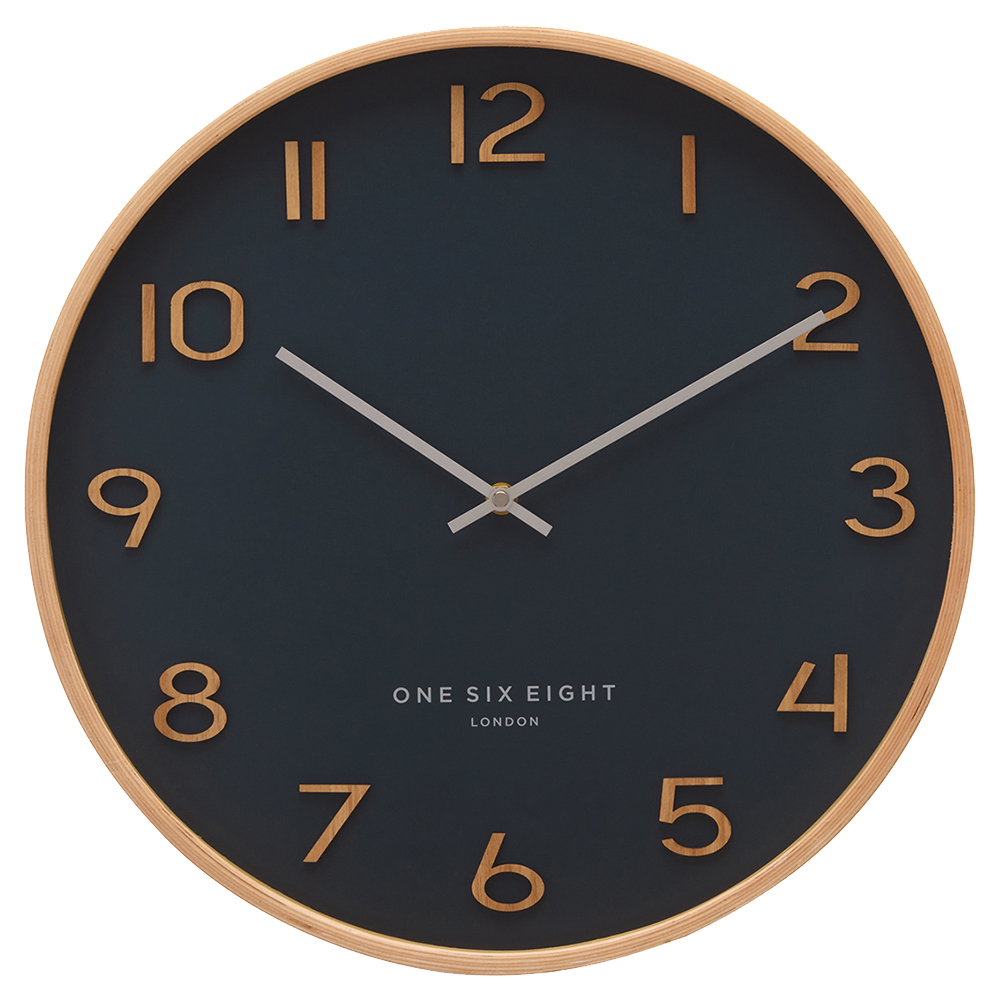 【公式サイト欠品中】BISLEY New WALL CLOCK [Blue] Petrol-Blue-Wallace-Silent-