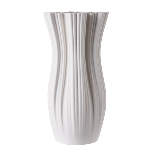 White Gemma Ceramic Vase