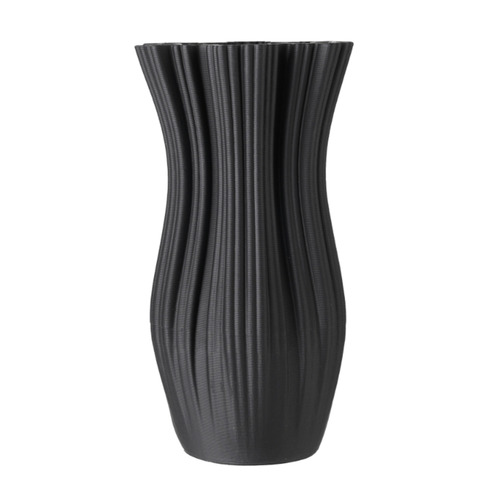 Black Gemma Ceramic Vase