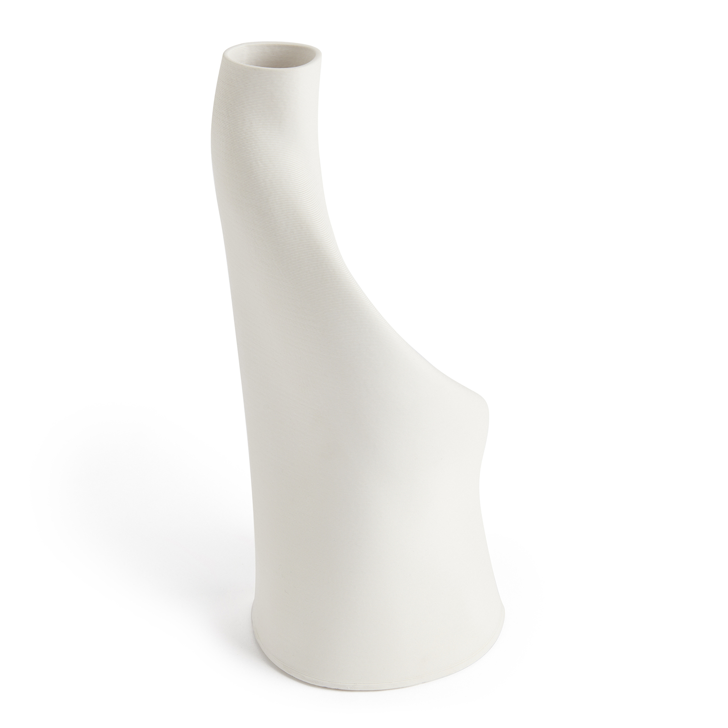 White Luna Ceramic Vase