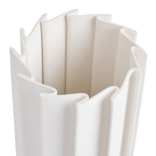 White Chloe Ceramic Vase