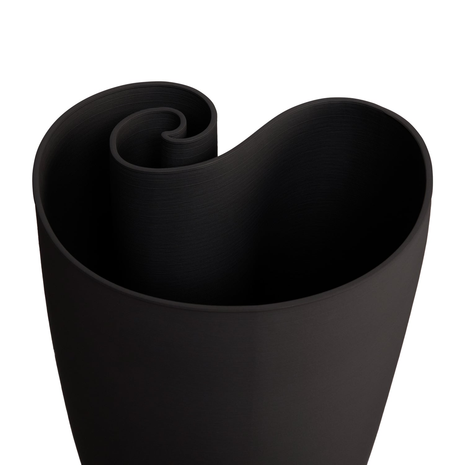 Black Jade Ceramic Vase