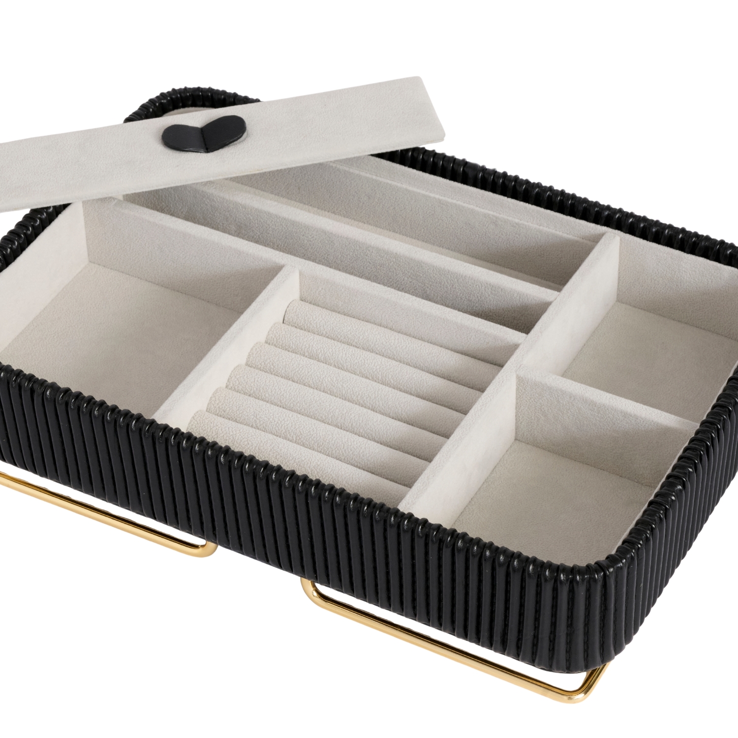 Carolina Faux Leather Jewellery Box