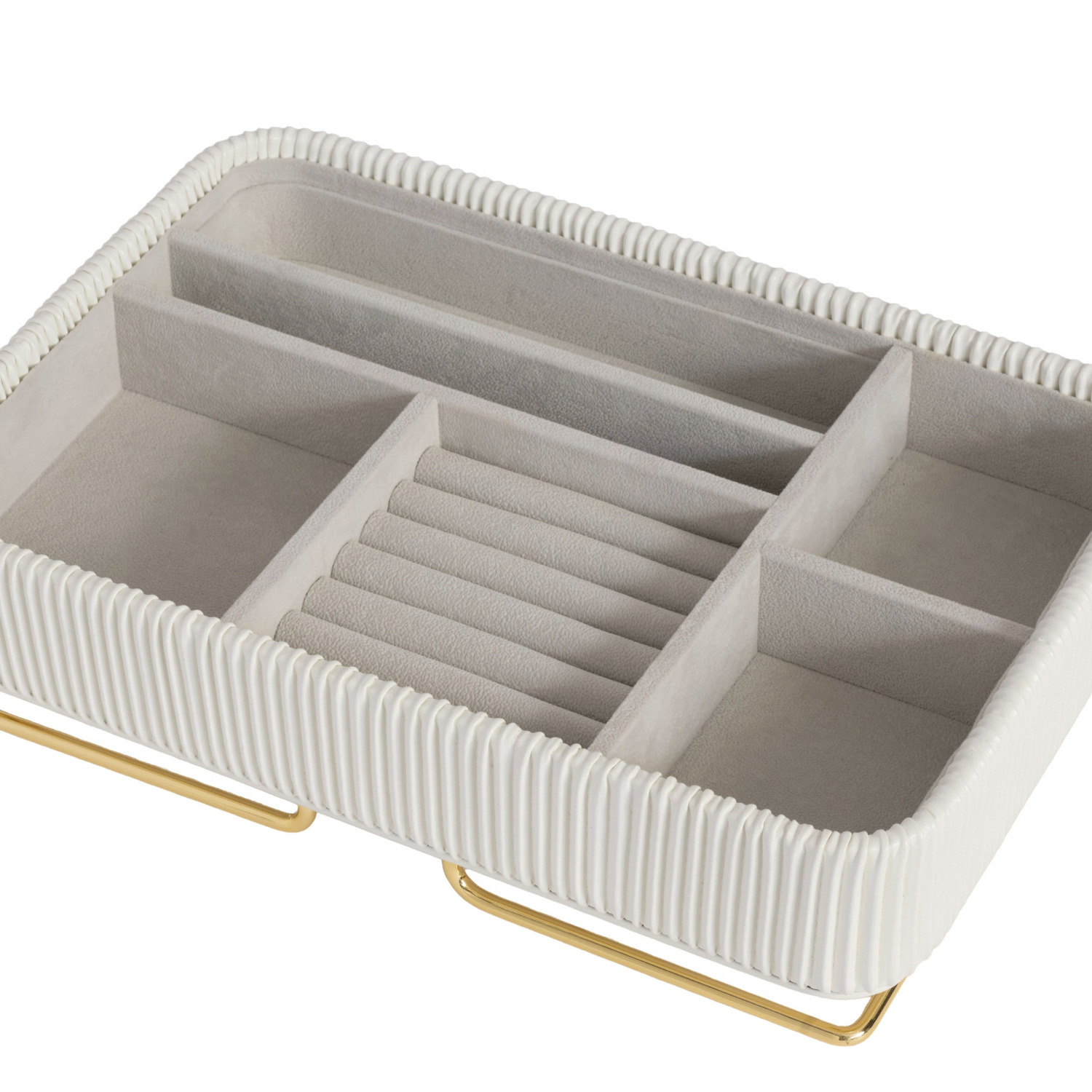 Carolina Faux Leather Jewellery Box
