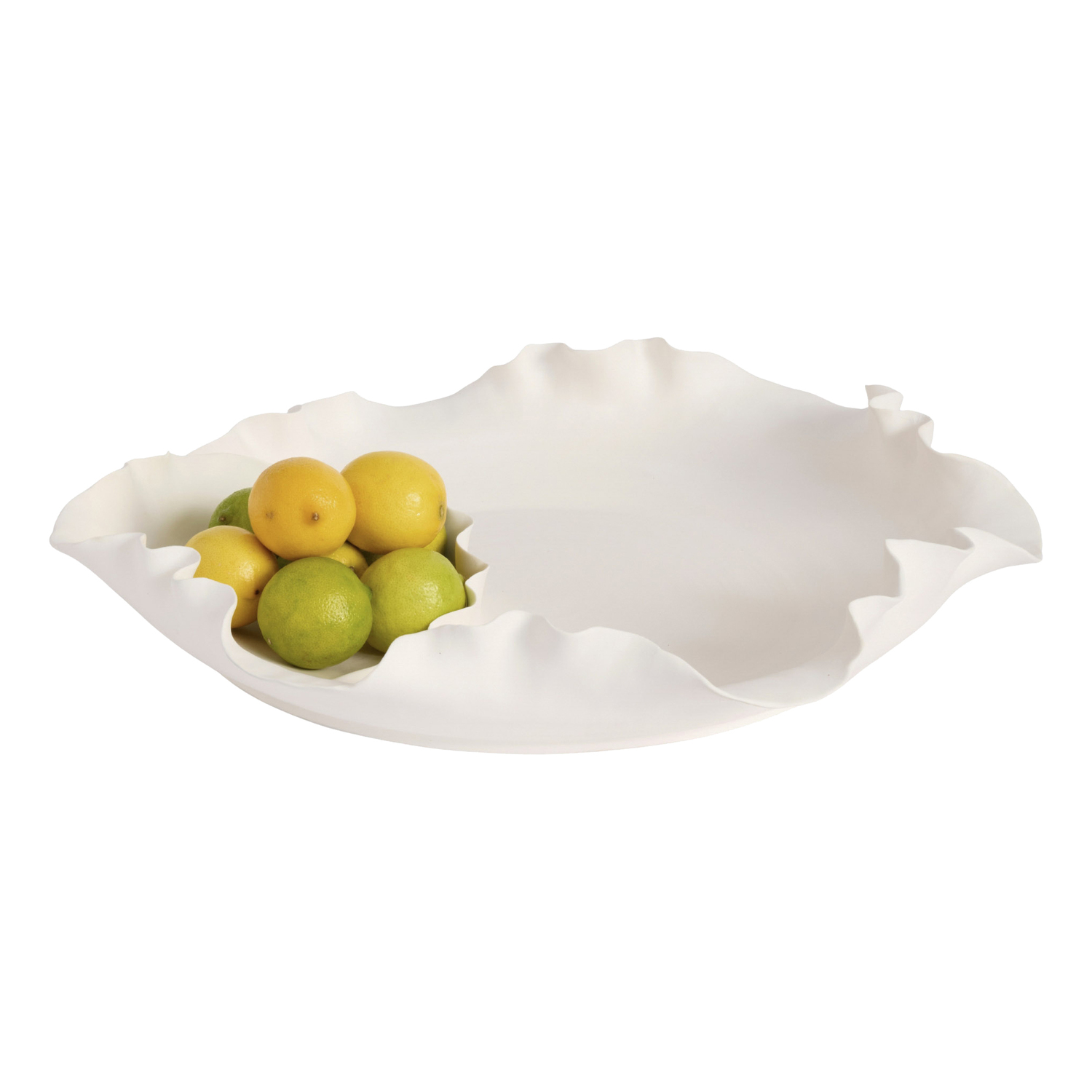 White Talia 34cm Ceramic Bowl