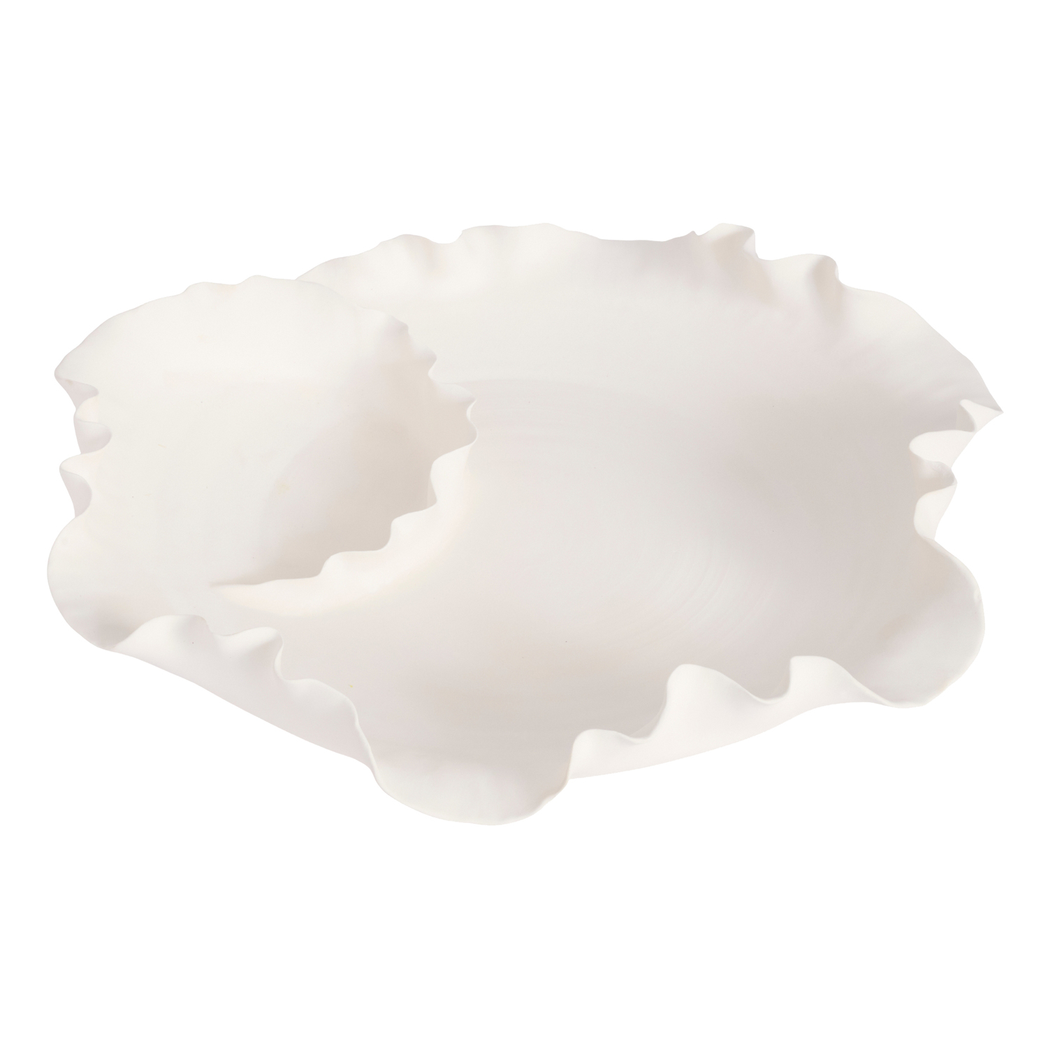 White Talia 34cm Ceramic Bowl
